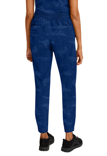 Women's Tate Jogger Camo Pant Petite - Navy