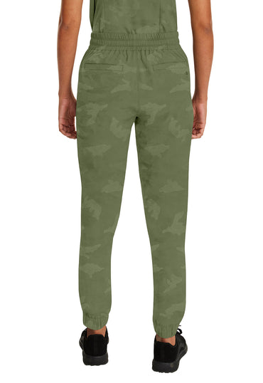 Women's Tate Jogger Camo Pant Petite - Olive