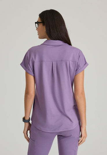 Engage Knit Top - Dusty Lavender - Grey's Anatomy Scrubs