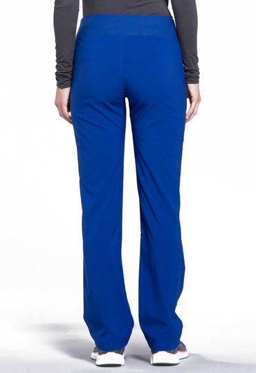 Women's Mid Rise Straight Leg Pull-on Pant - Galaxy Blue