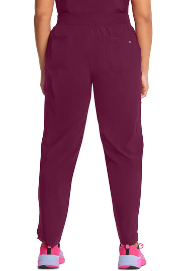 Women's Mid Rise Tapered Leg Pull-on Pant - Wine