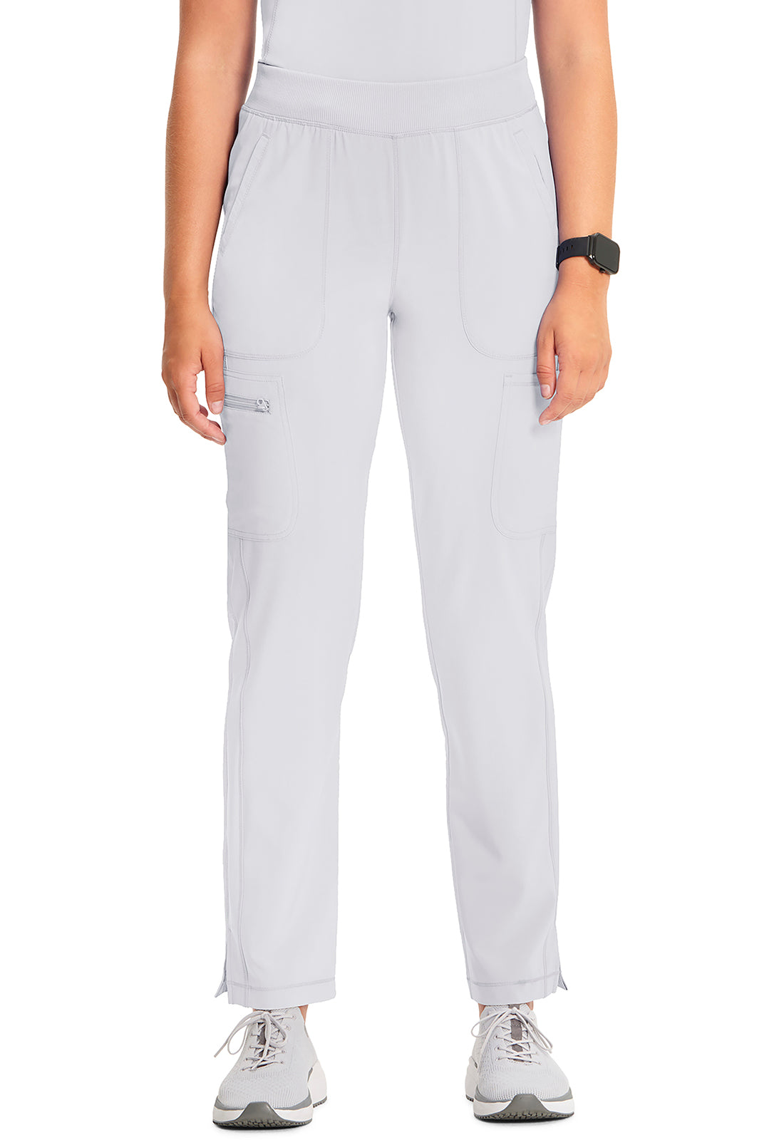 Women's Mid Rise Tapered Leg Pull-on Pant - White