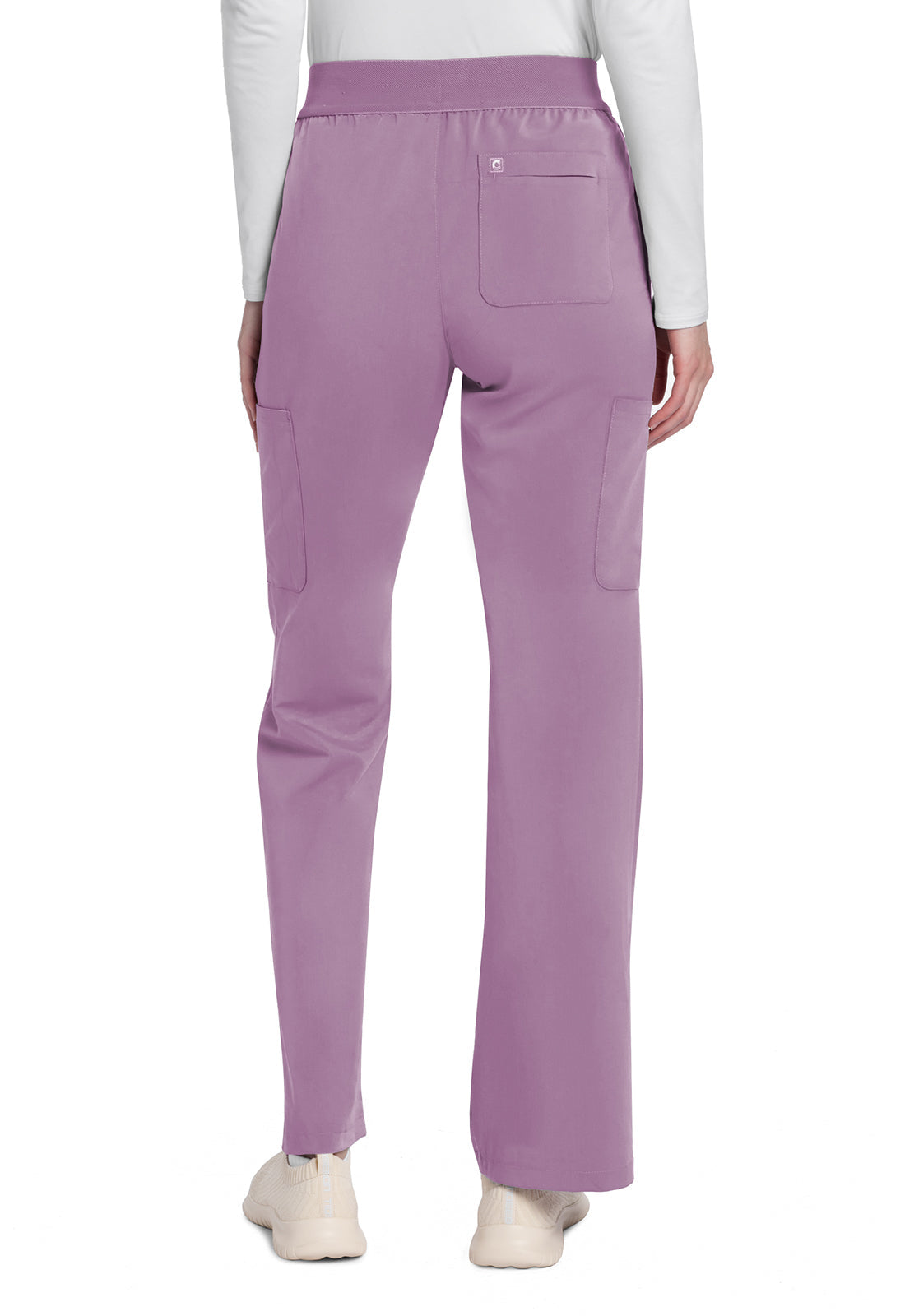 Women's Mid Rise Pull-On Moderate Flare Leg Pant - Mauve Haze