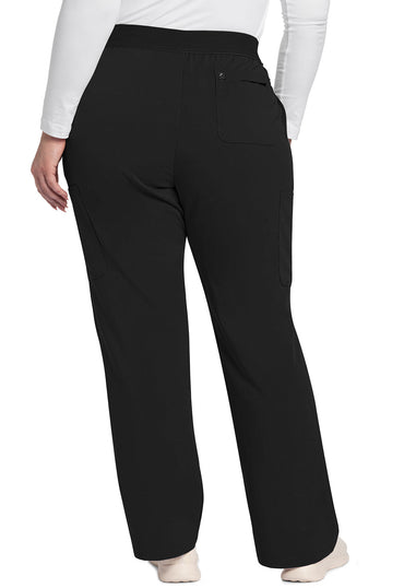 Women's Mid Rise Pull-On Moderate Flare Leg Pant - Black