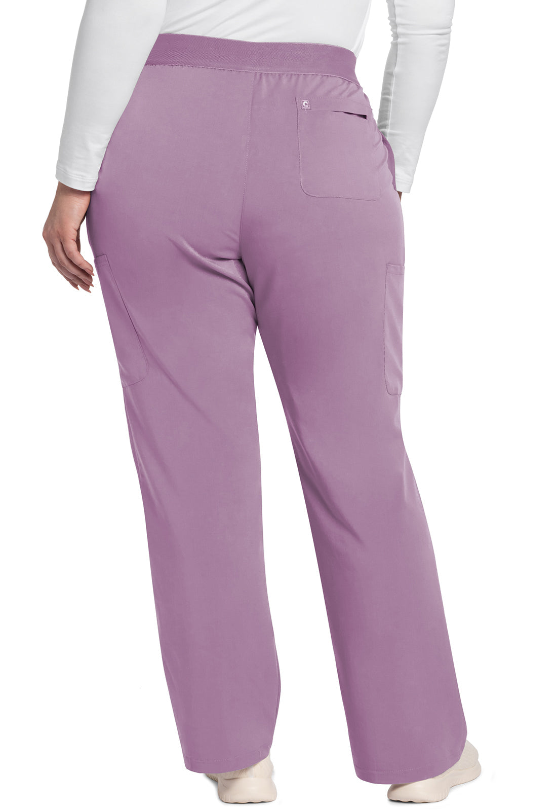 Women's Mid Rise Pull-On Moderate Flare Leg Pant - Mauve Haze