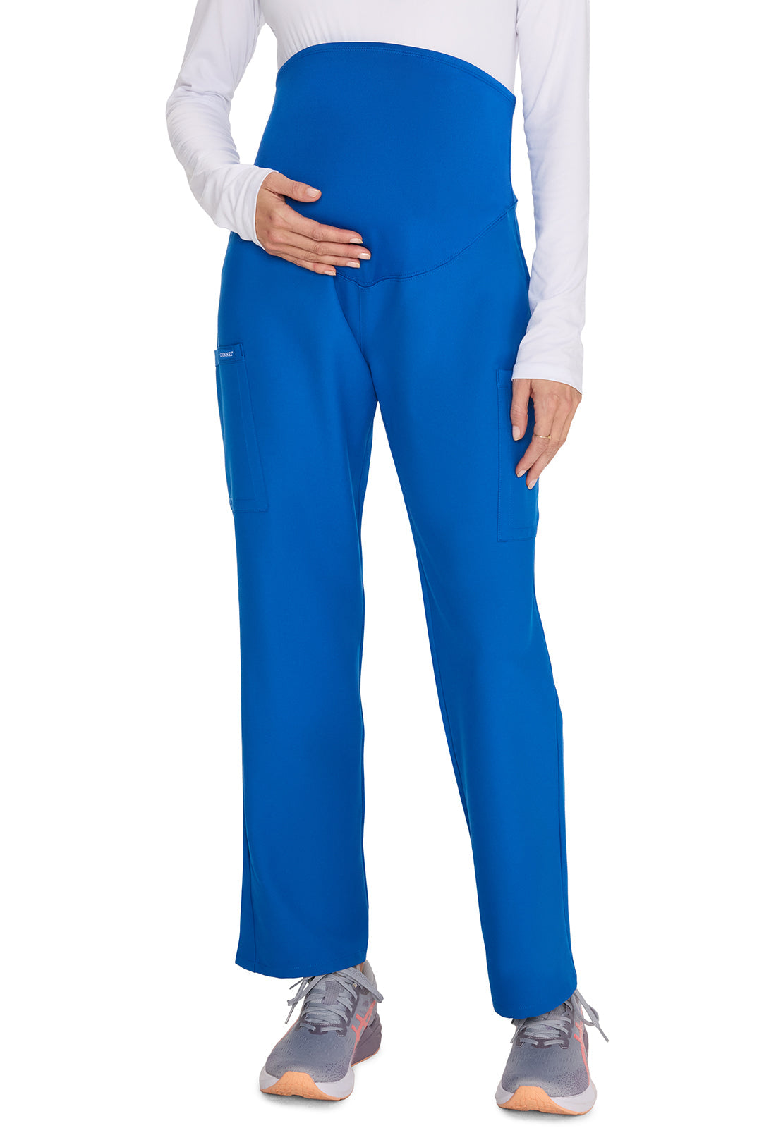 Women's Maternity Straight leg Pant - Royal
