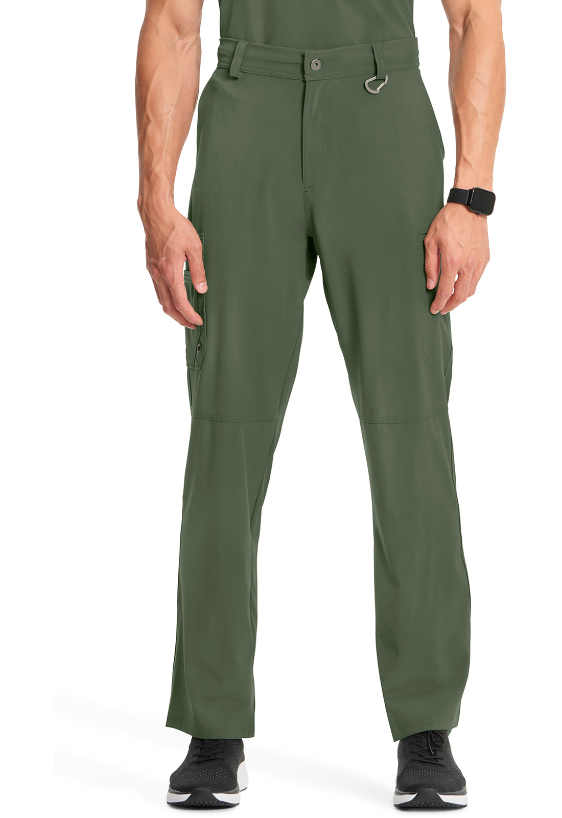 Men's Fly Front Pant - Olive