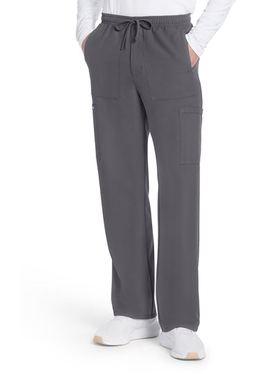Men's Men's Mid Rise Zip Fly Straight Leg Pant - Pewter