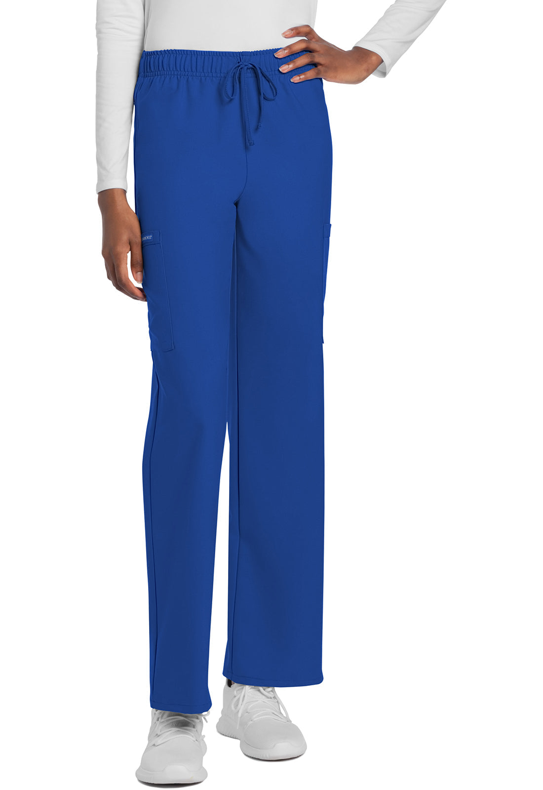Unisex Unisex Mid Rise Drawstring Straight Pant - Royal