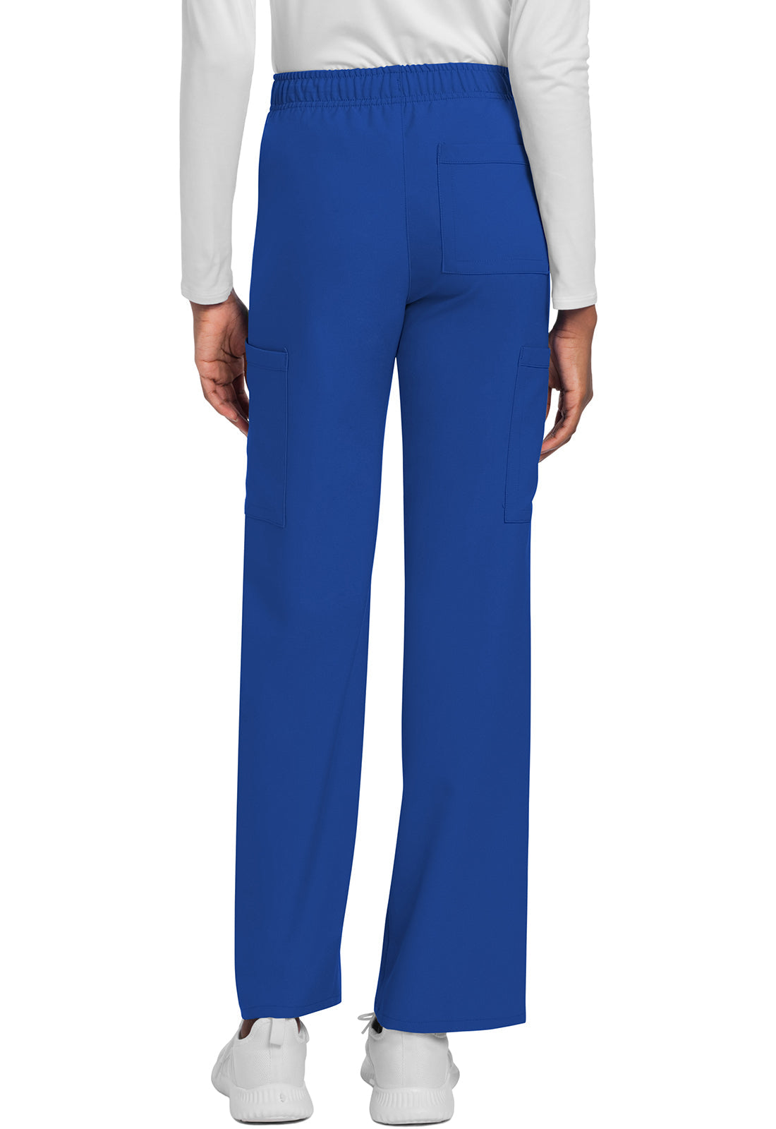 Unisex Unisex Mid Rise Drawstring Straight Pant - Royal