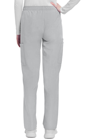 Women's Mid Rise Pull-on Slim Leg Cargo Pant - Grey