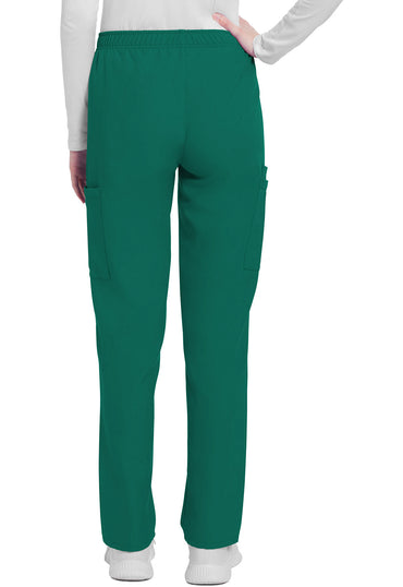 Women's Mid Rise Pull-on Slim Leg Cargo Pant - Hunter Green