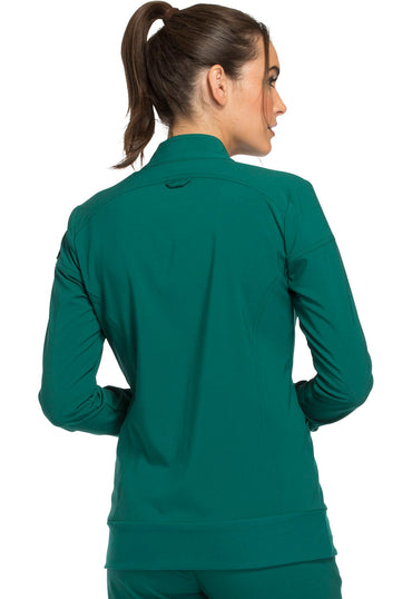Women's Zip Front Jacket - Hunter Green