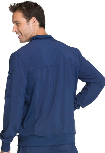 Men's Men's Zip Front Jacket - Navy