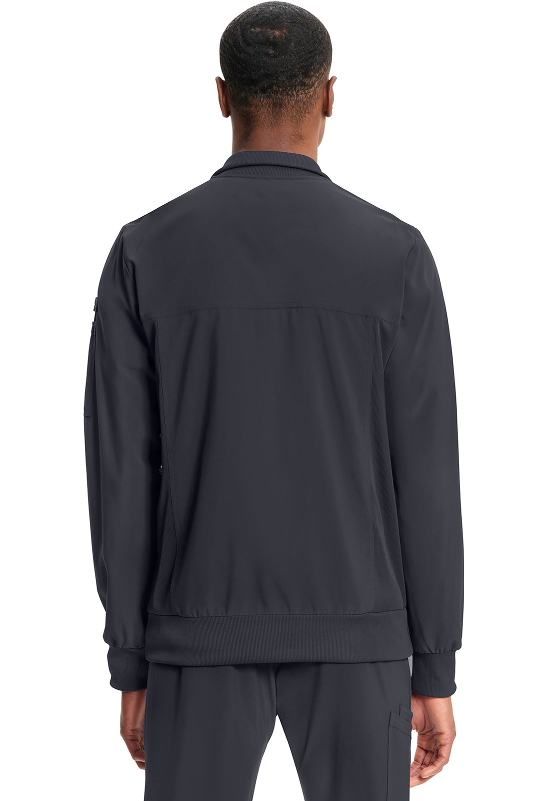 Men's Men's Zip Front Jacket - Pewter