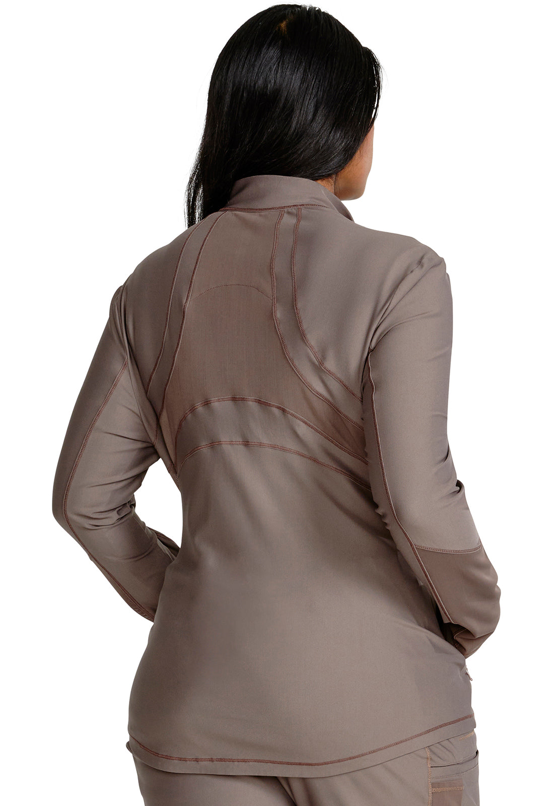 Women's Zip Front Jacket - Iron