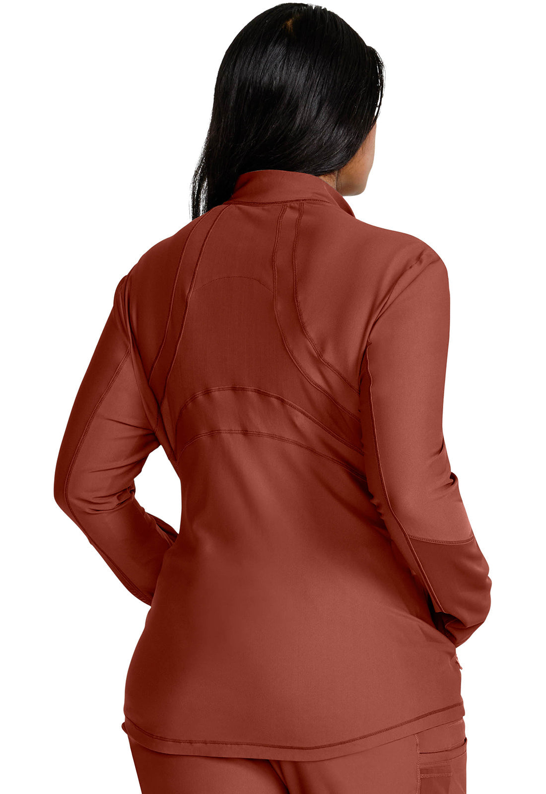 Women's Zip Front Jacket - Masala