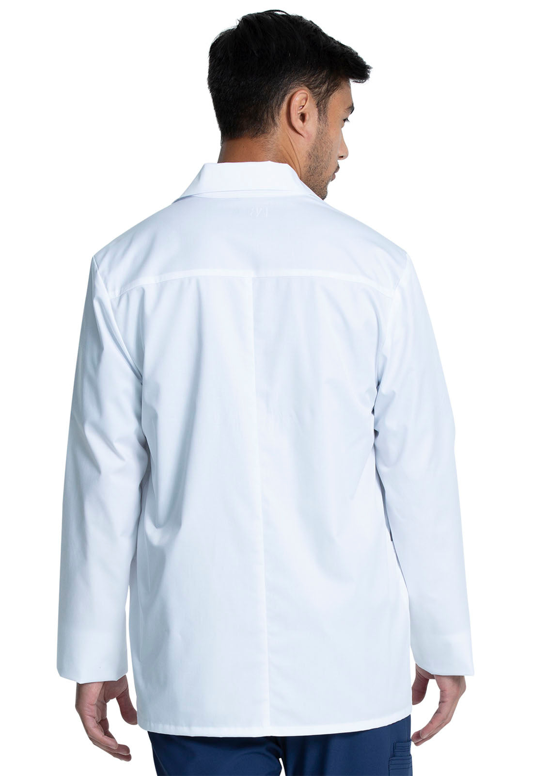 Men's Tall 32" Men's Consultation Coat - White