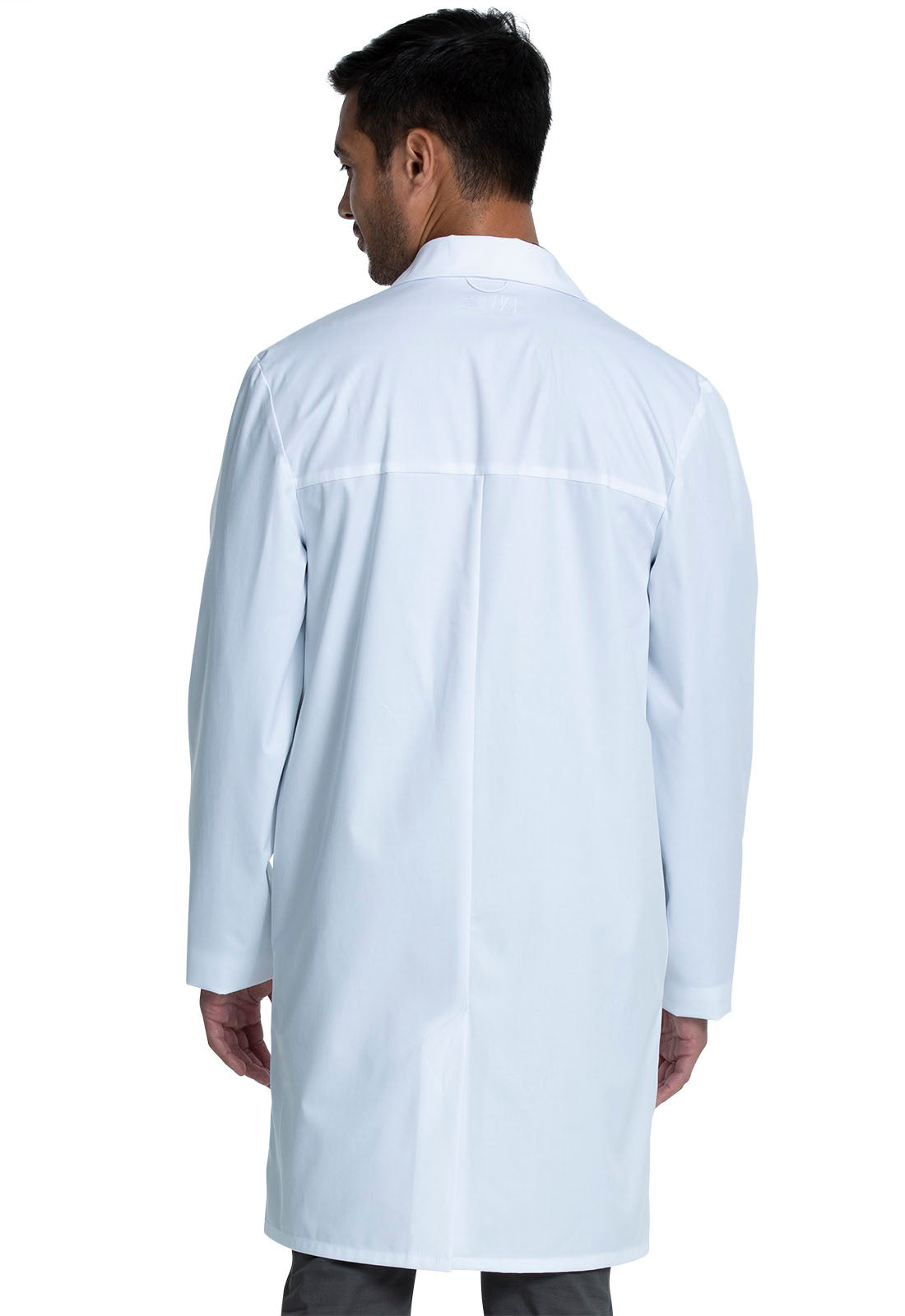 Men's Tall 40" Men's Lab Coat - White