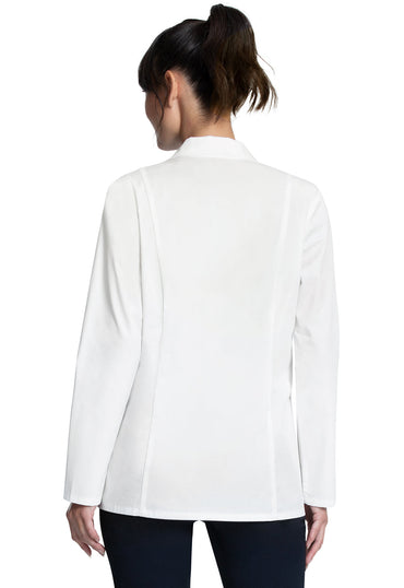 Women's 28" Consultation Coat - White