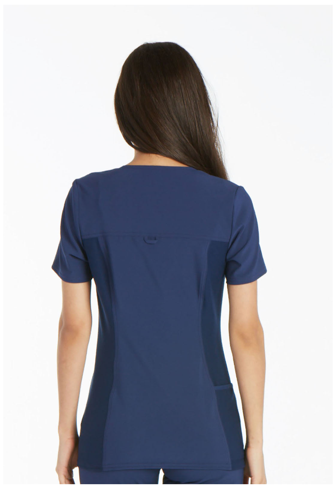 Women's V-Neck Top - Navy