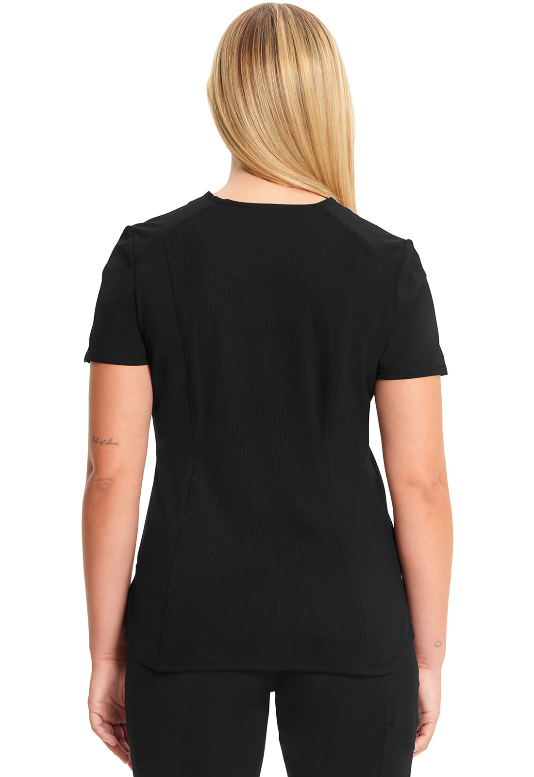 Women's Tuckable V-Neck Top - Black