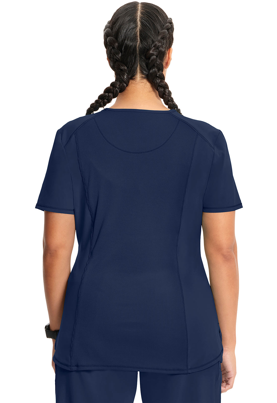 Women's Tuckable V-Neck Top - Navy
