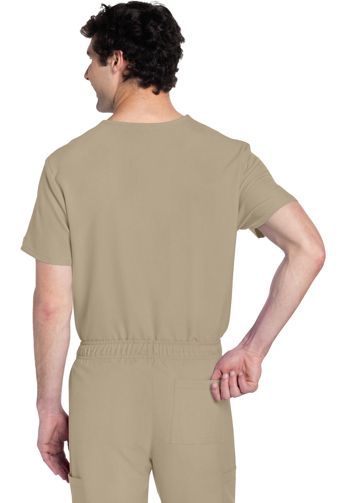 Unisex Unisex V-Neck Top - Khaki