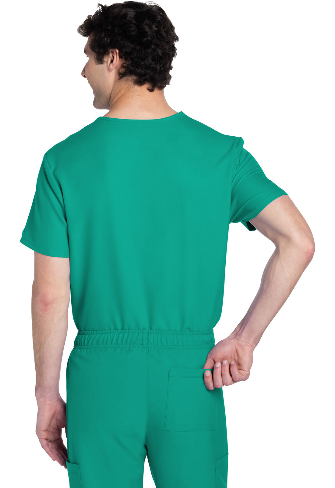 Unisex Unisex V-Neck Top - Teal Blue