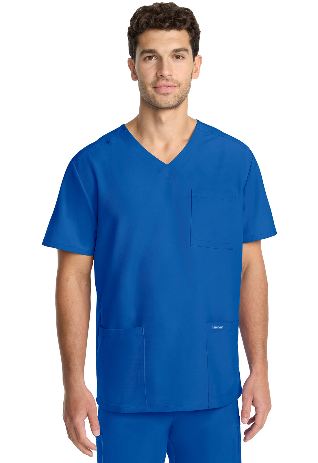 Men's Men's Tuck-in V-Neck Top - Royal