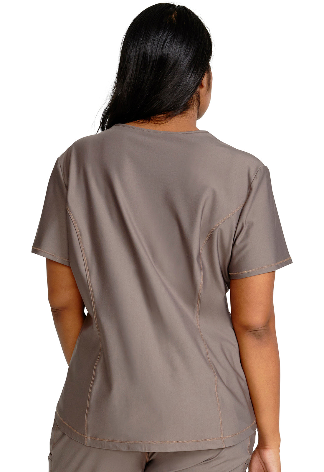 Women's Tuckable V-Neck Top - Iron