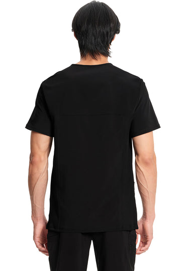 Men's Men's V-Neck Top - Black