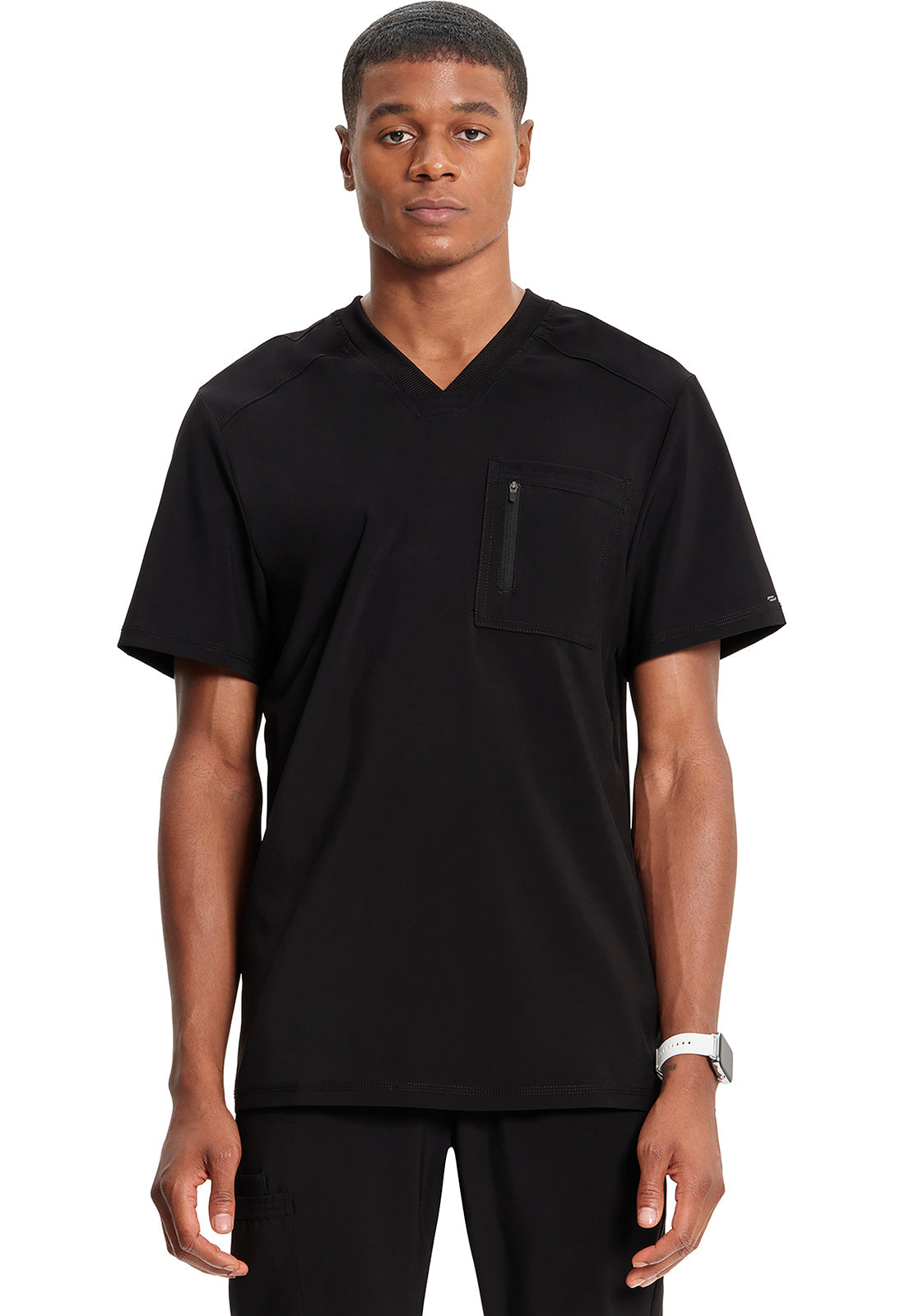 Men's Men's Tuckable V-Neck Top - Black