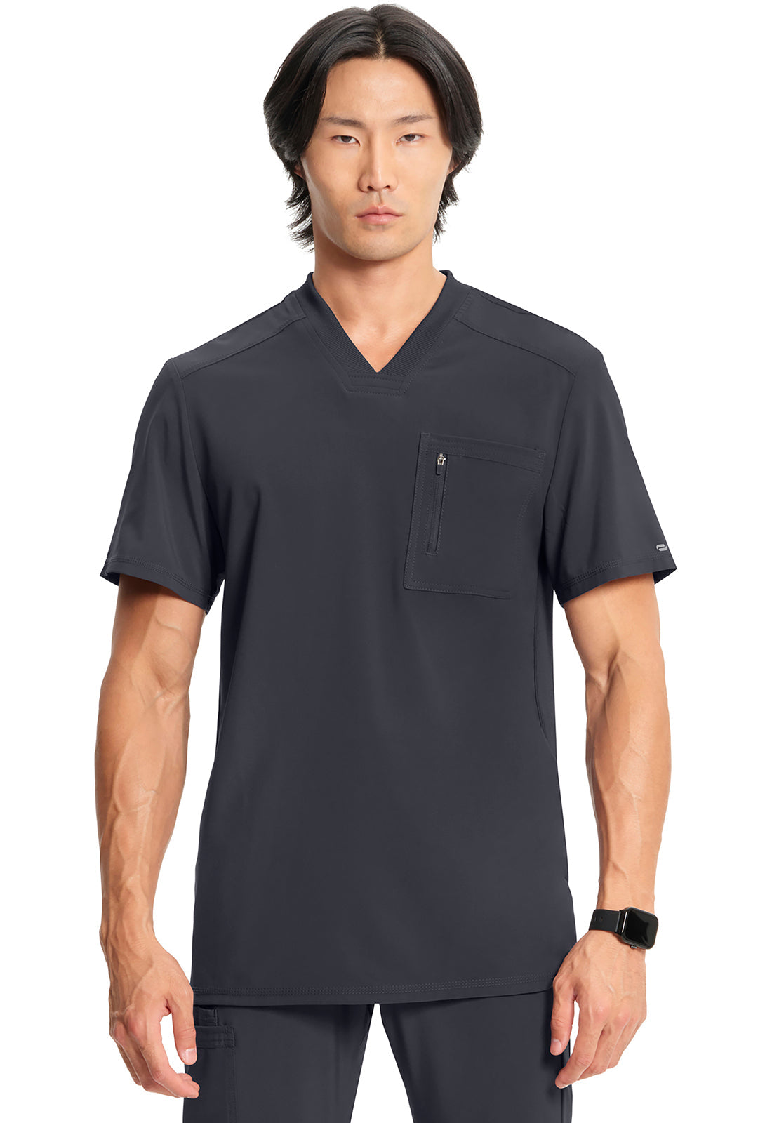 Men's Men's Tuckable V-Neck Top - Pewter