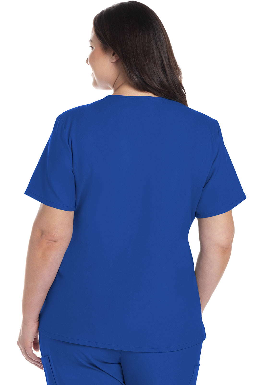 Women's V-Neck Top - Royal