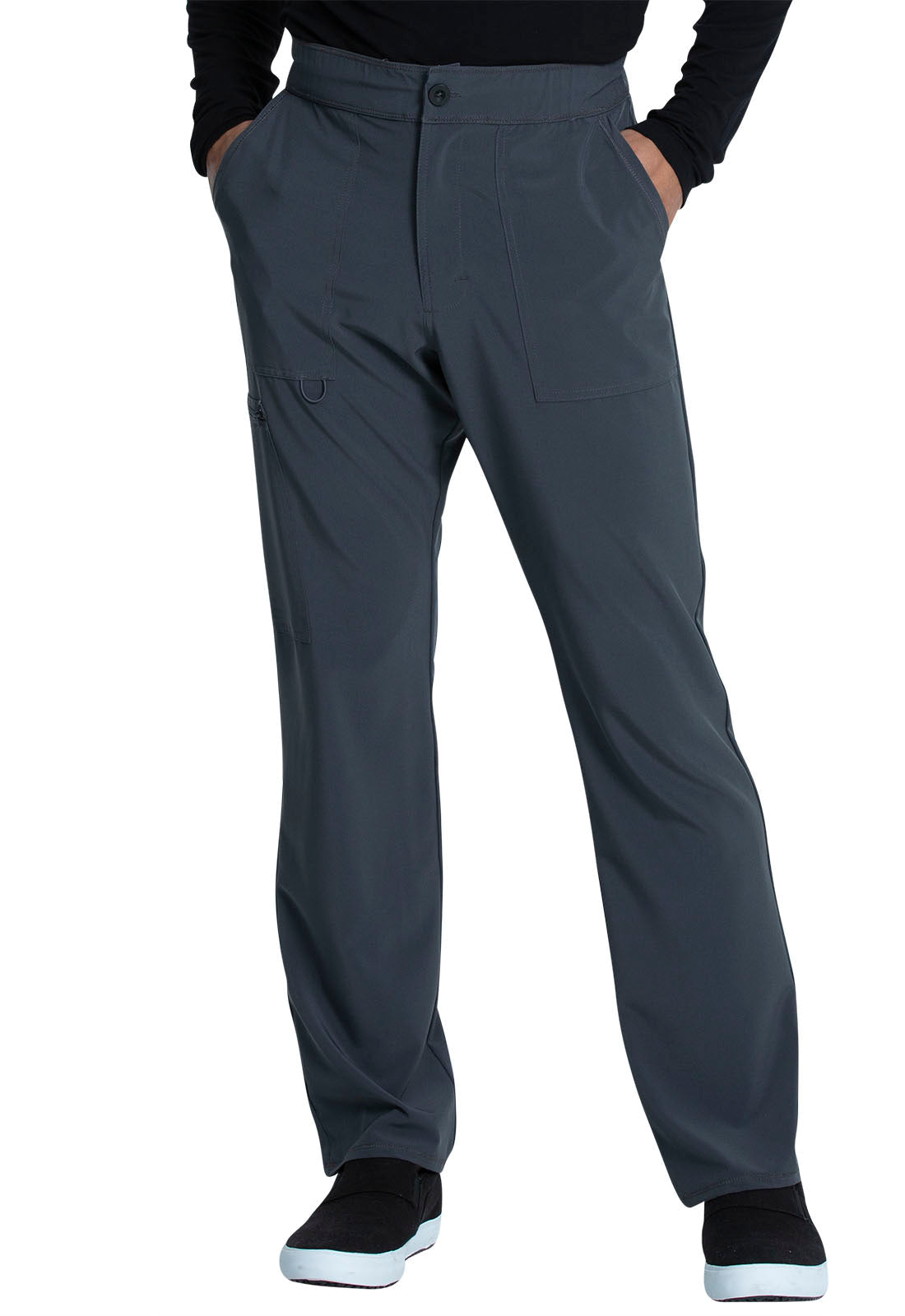 Men's Fly Front Cargo Pant - Pewter