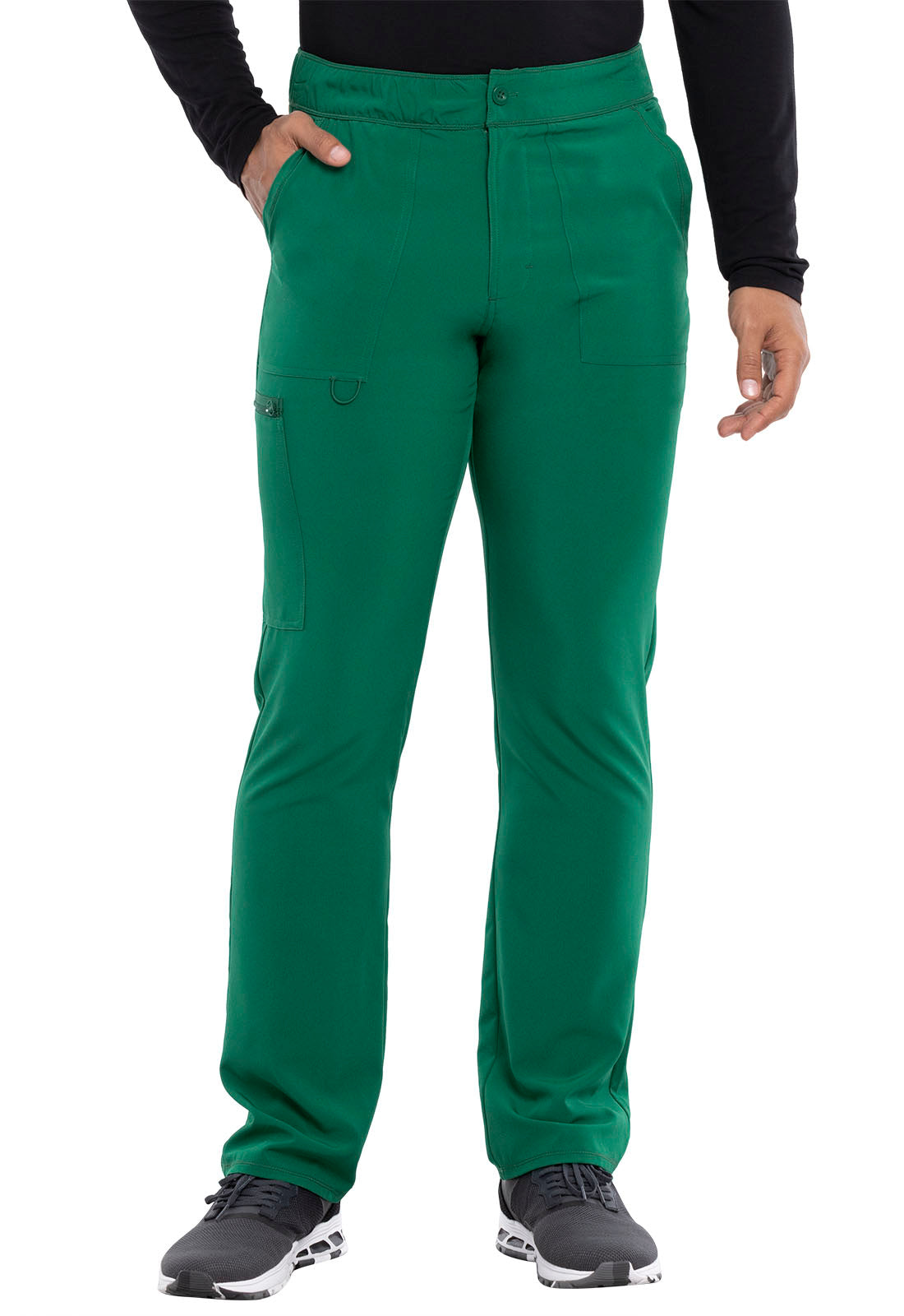 Men's Fly Front Cargo Pant - Hunter Green