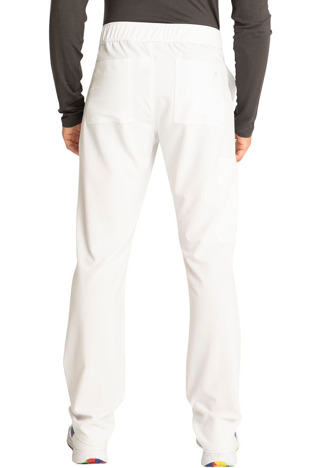 Men's Fly Front Cargo Pant - White