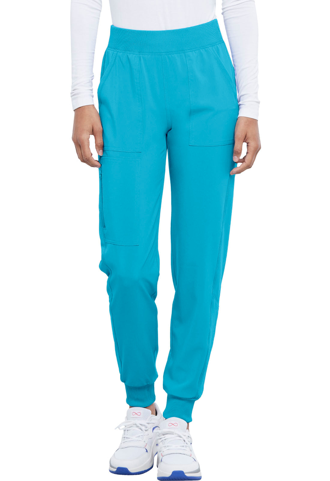 Women's Mid Rise Jogger - Teal Blue
