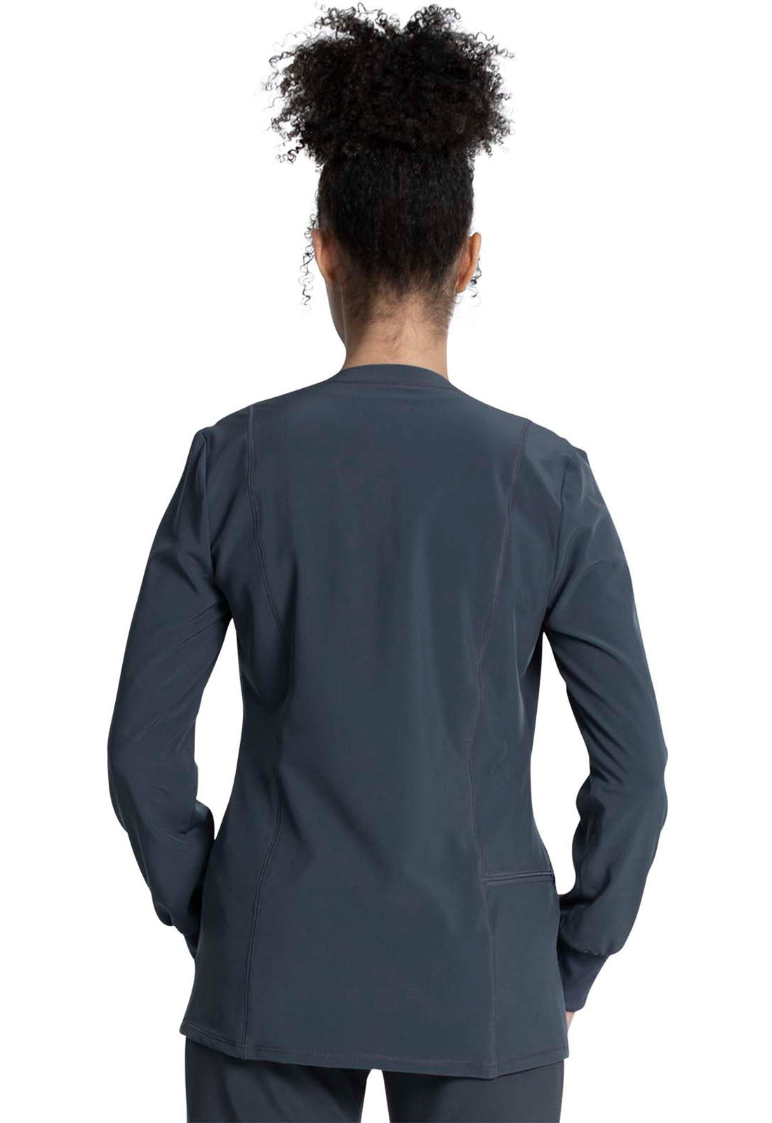 Women's Zip Front Jacket - Pewter