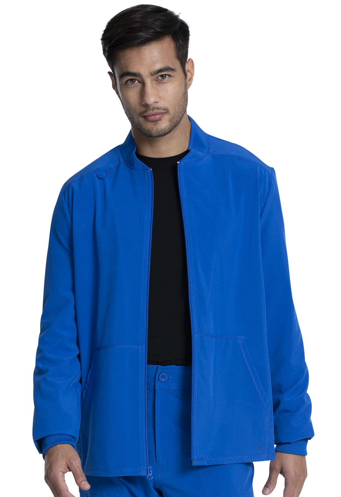 Men's Men's Zip Front Jacket - Royal