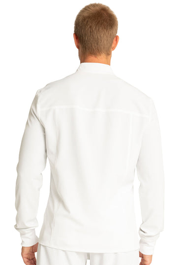 Men's Men's Zip Front Jacket - White