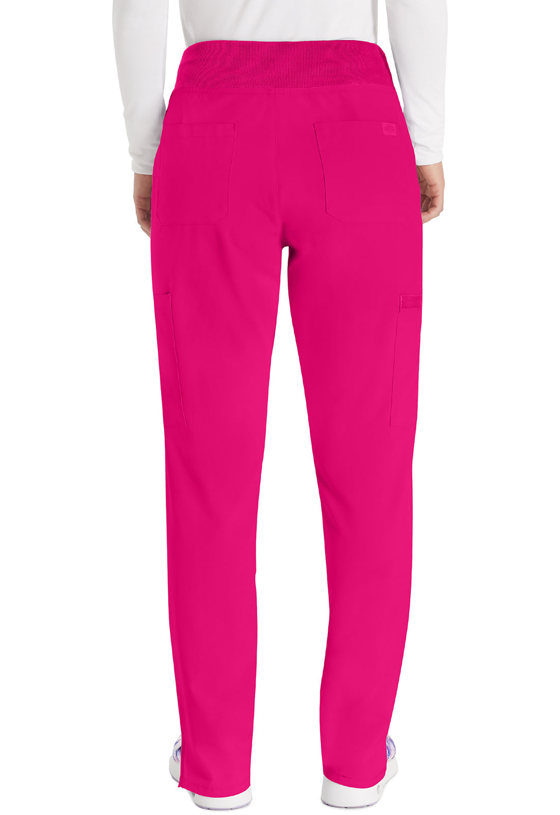 Women's Natural Rise Tapered Leg Pull-On Pant - Hot Pink