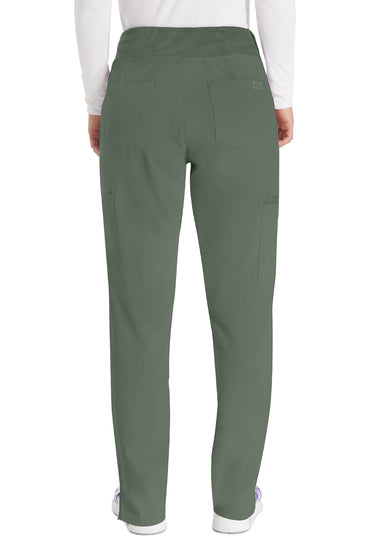 Women's Natural Rise Tapered Leg Pull-On Pant - Olive
