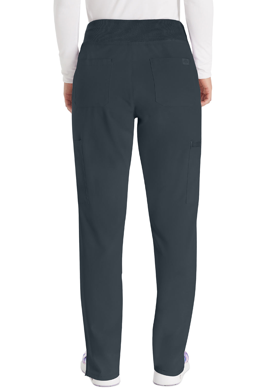 Women's Natural Rise Tapered Leg Pull-On Pant - Pewter