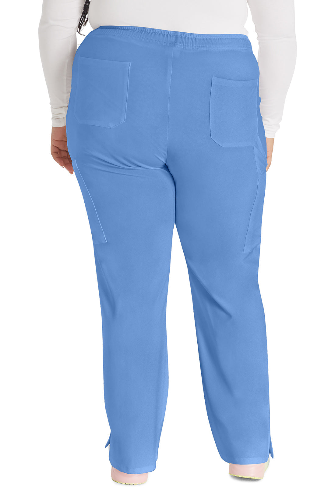 Women's Mid Rise Straight Leg Drawstring Pant - Ciel