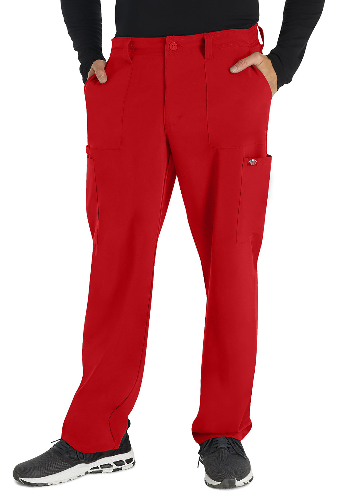 Men's Men's Natural Rise Drawstring Pant - Red