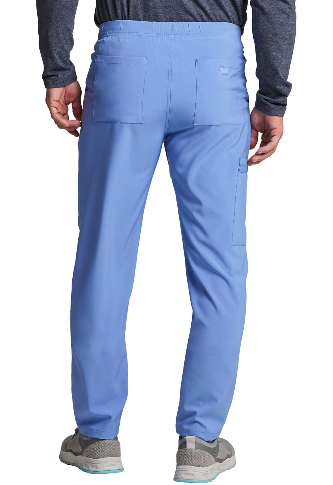 Unisex Unisex Natural Rise Tapered Leg Pant - Ciel