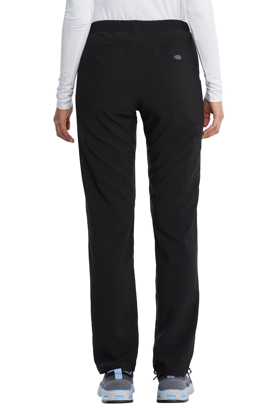 Unisex Unisex Natural Rise Tapered Leg Pant - Black