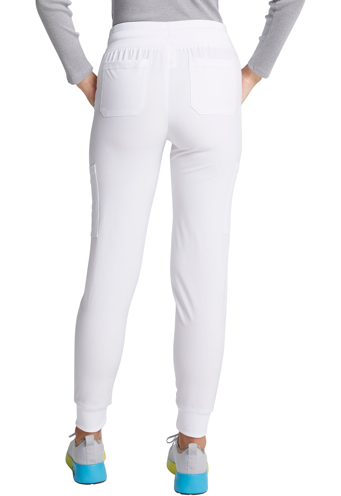 Women's Mid Rise Jogger - White